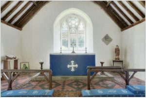 Interior of St David’s Old Parish Church Llanwrtyd