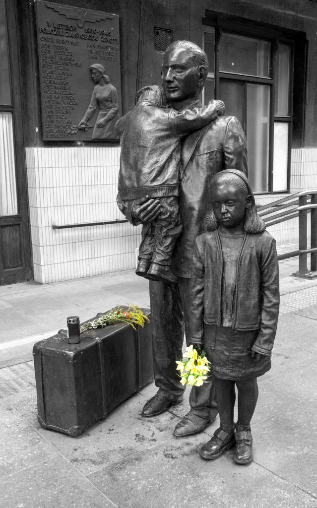 To show the Nicolas Winton memorial at Prague Station, Czech Republic