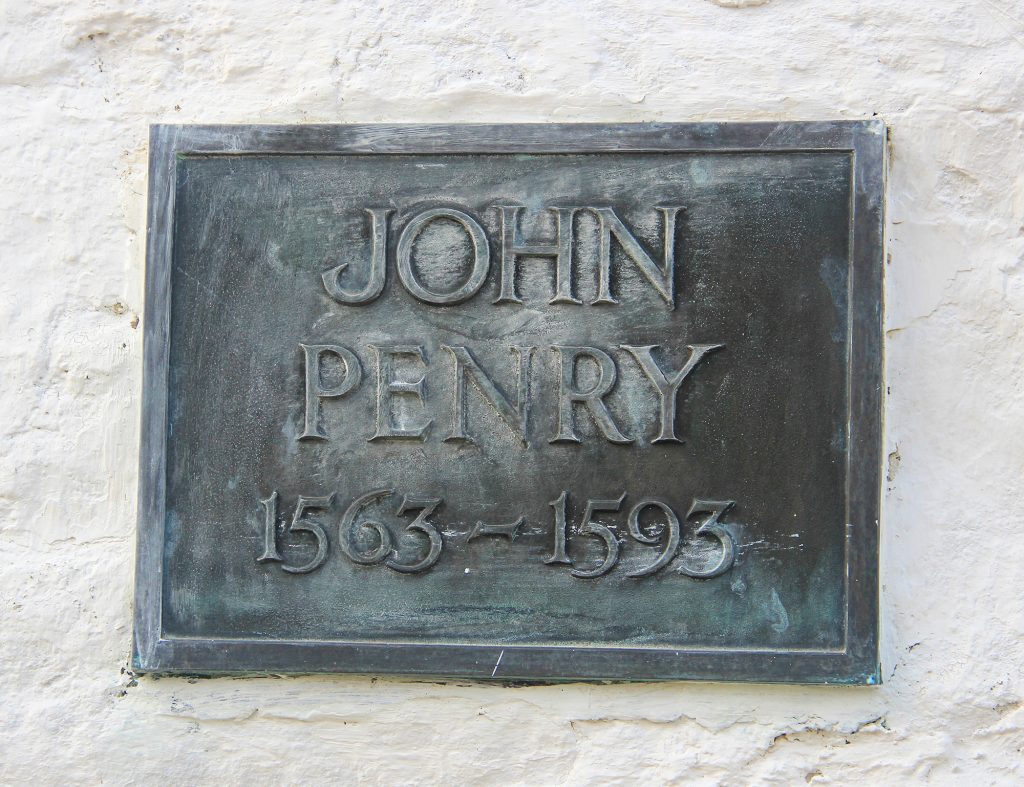 John Penry plaque