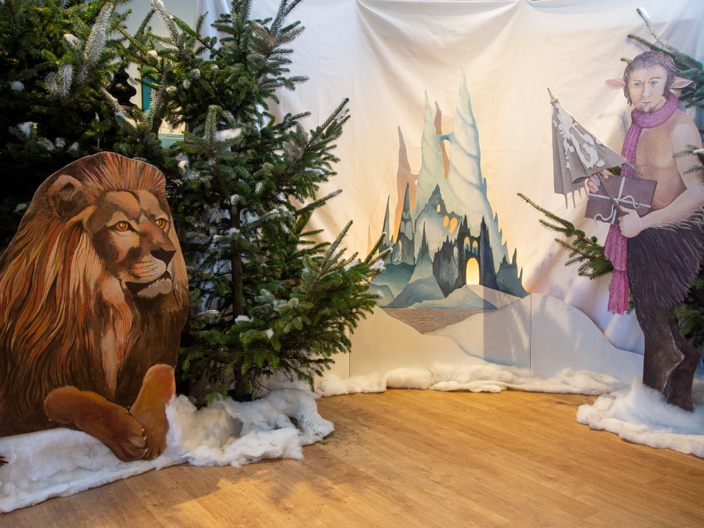 Narnia display inside Heritage Centre, Llanwrtyd Wells